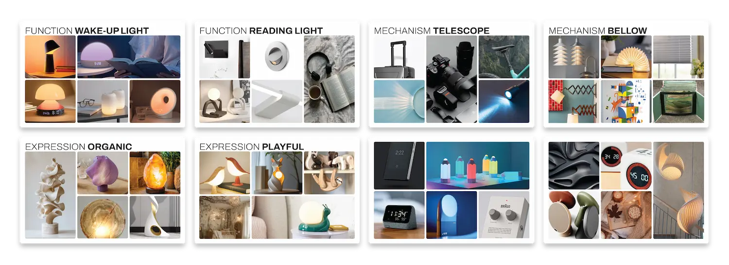 Inspiration boards