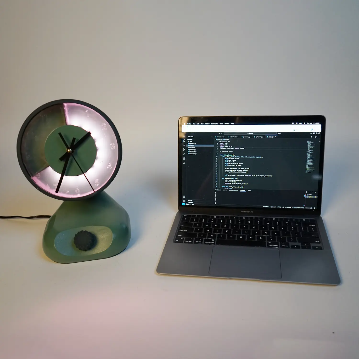 Side-by-side with code